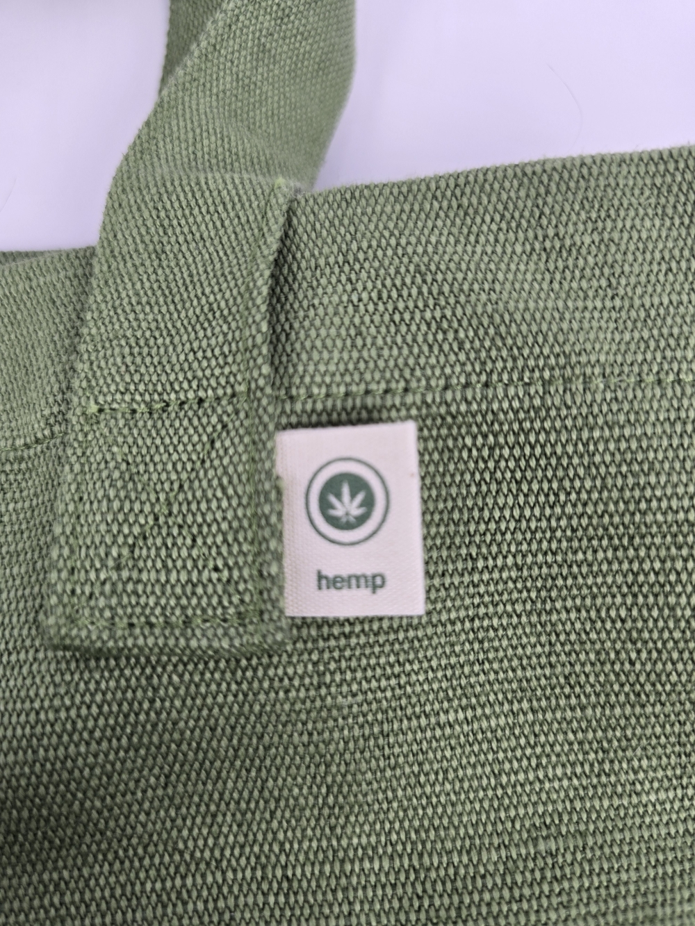 Beam Private Barrel Club Tote Bag Hemp Cotton Green Bourbon Whiskey Promo - Picture 3 of 5
